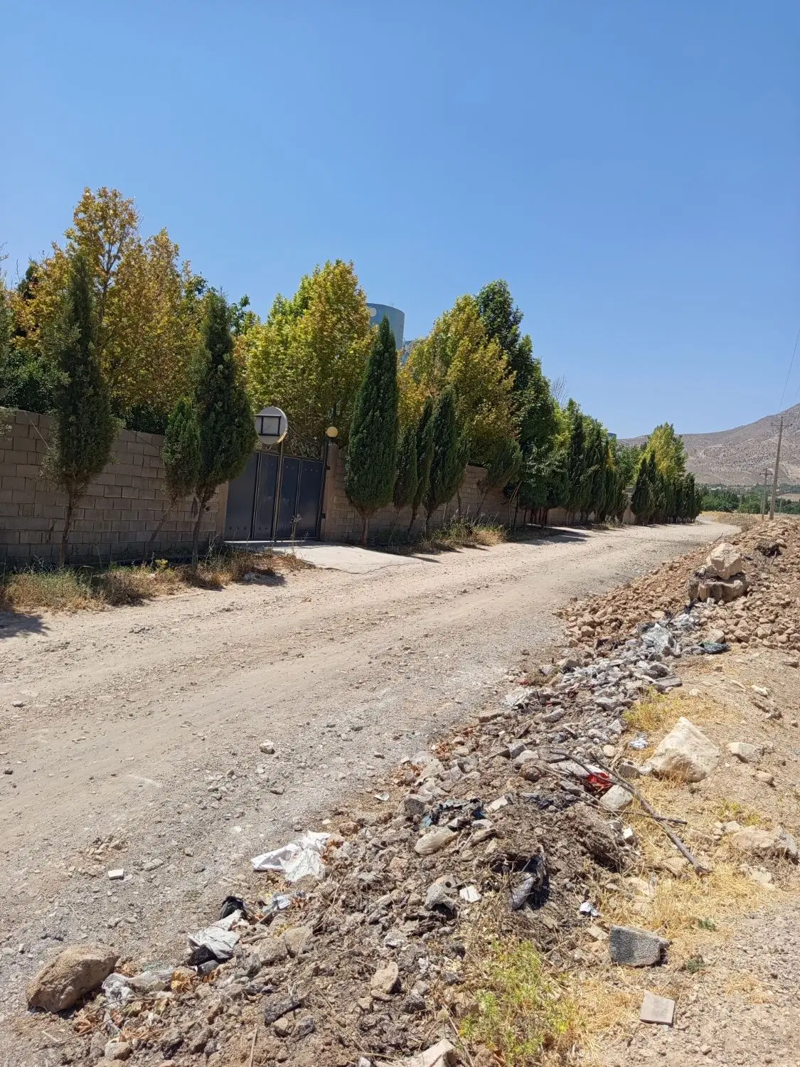زمین جهت باغچه و ویلا