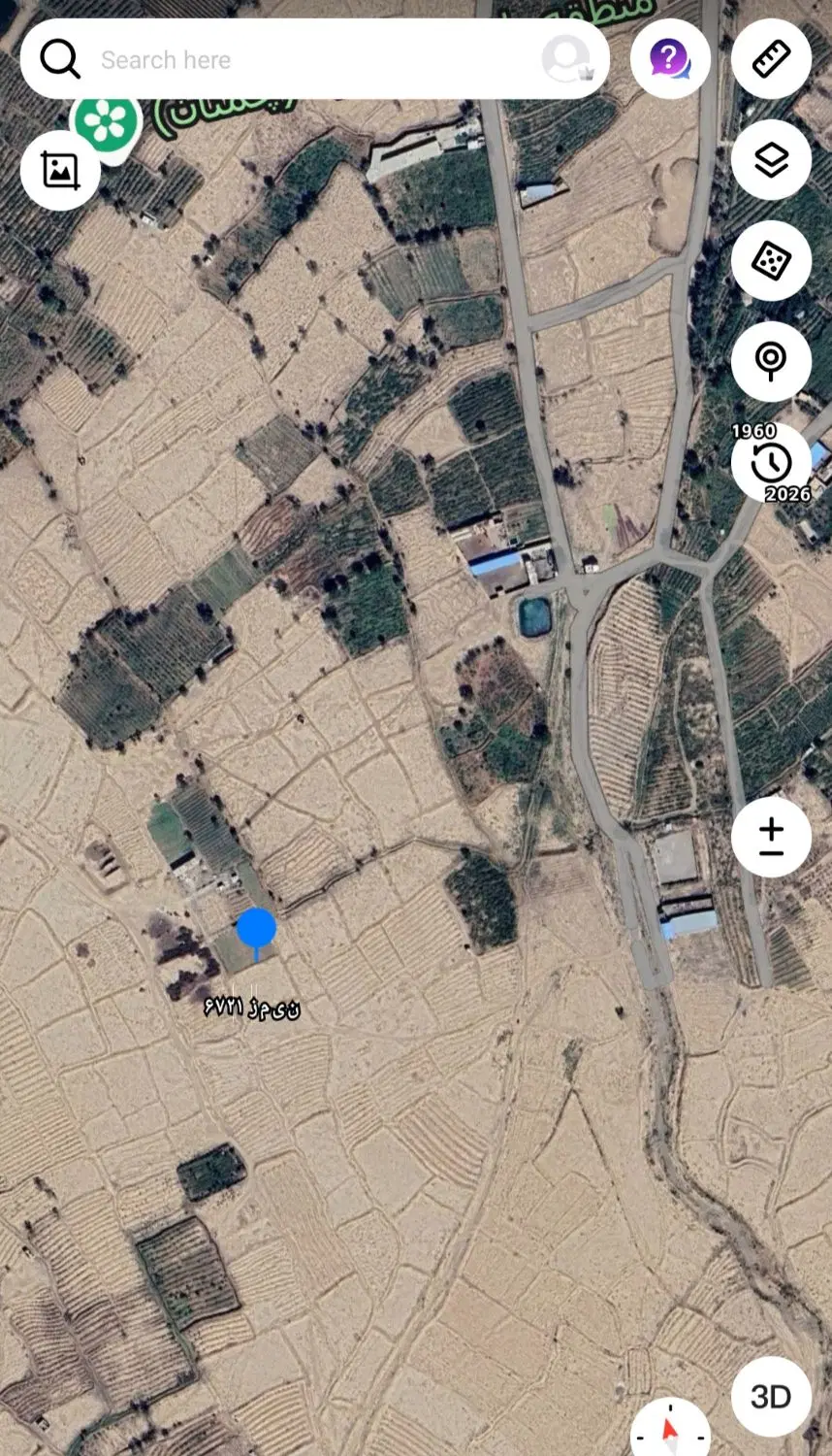زمین تاکستان