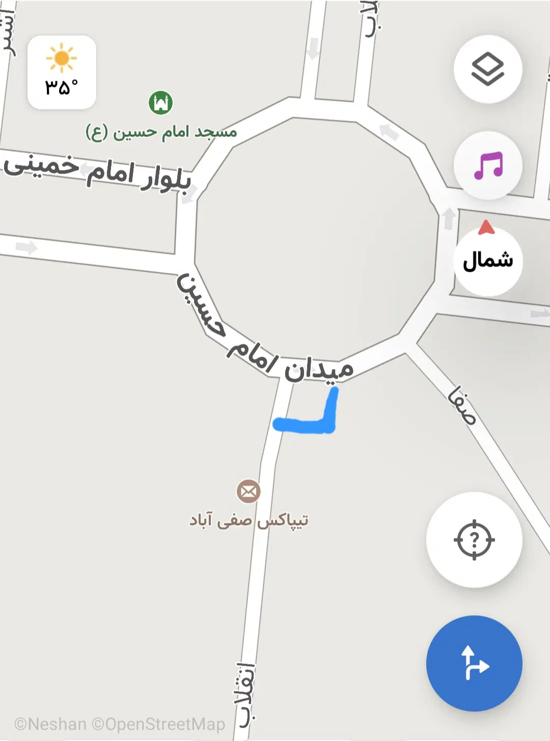 زمین تجاری صفی آباد