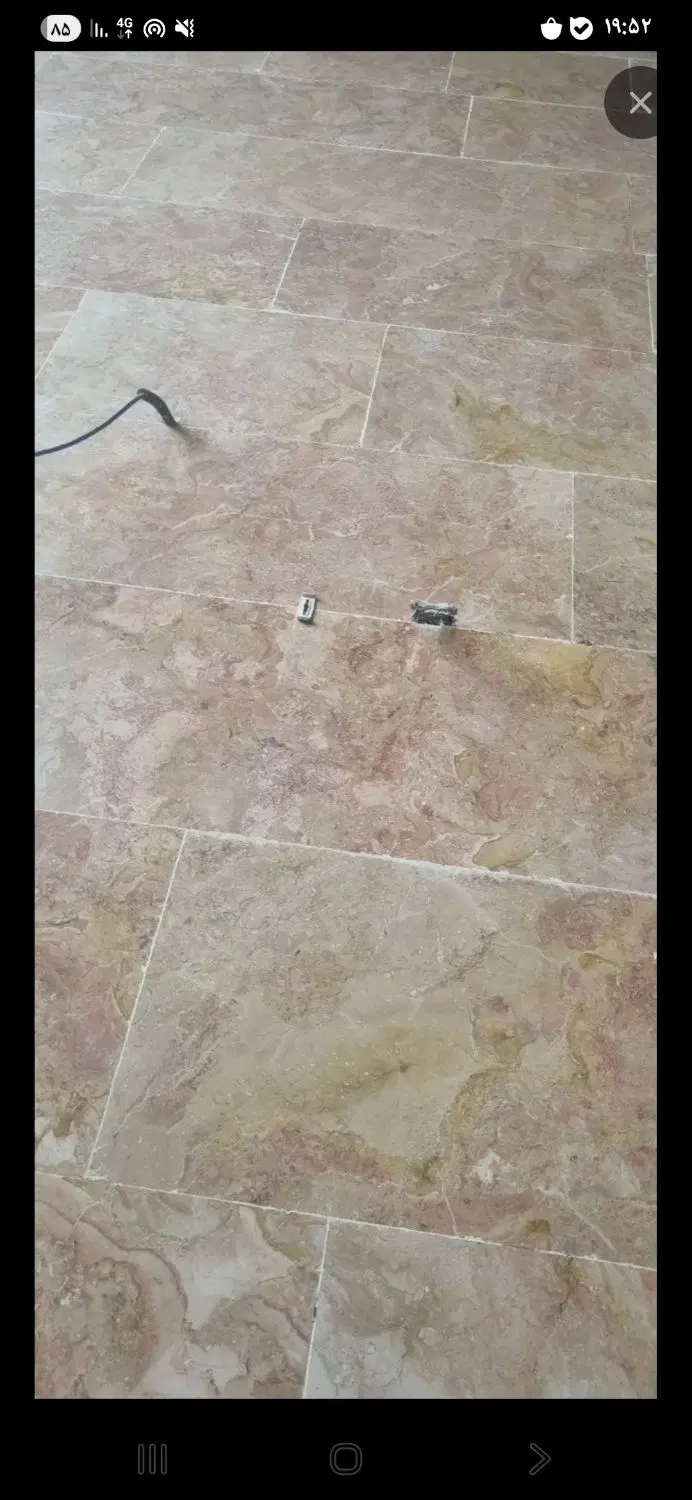 گرجی سوله بهداشتی کف سنگ پله دیوار سرامیک