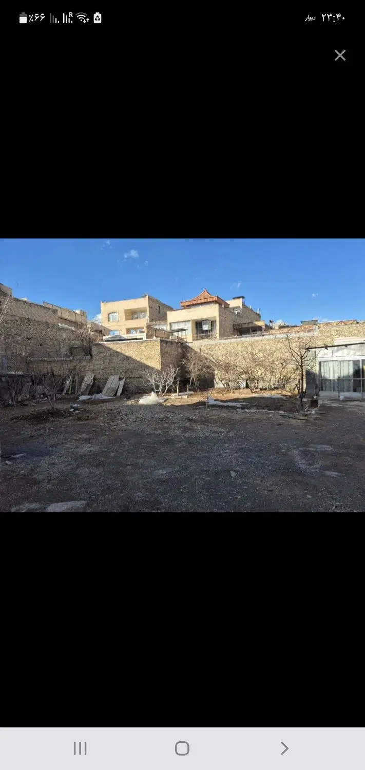 زمین مسکونی سند ششدانگ داخل شهر زرین شهر