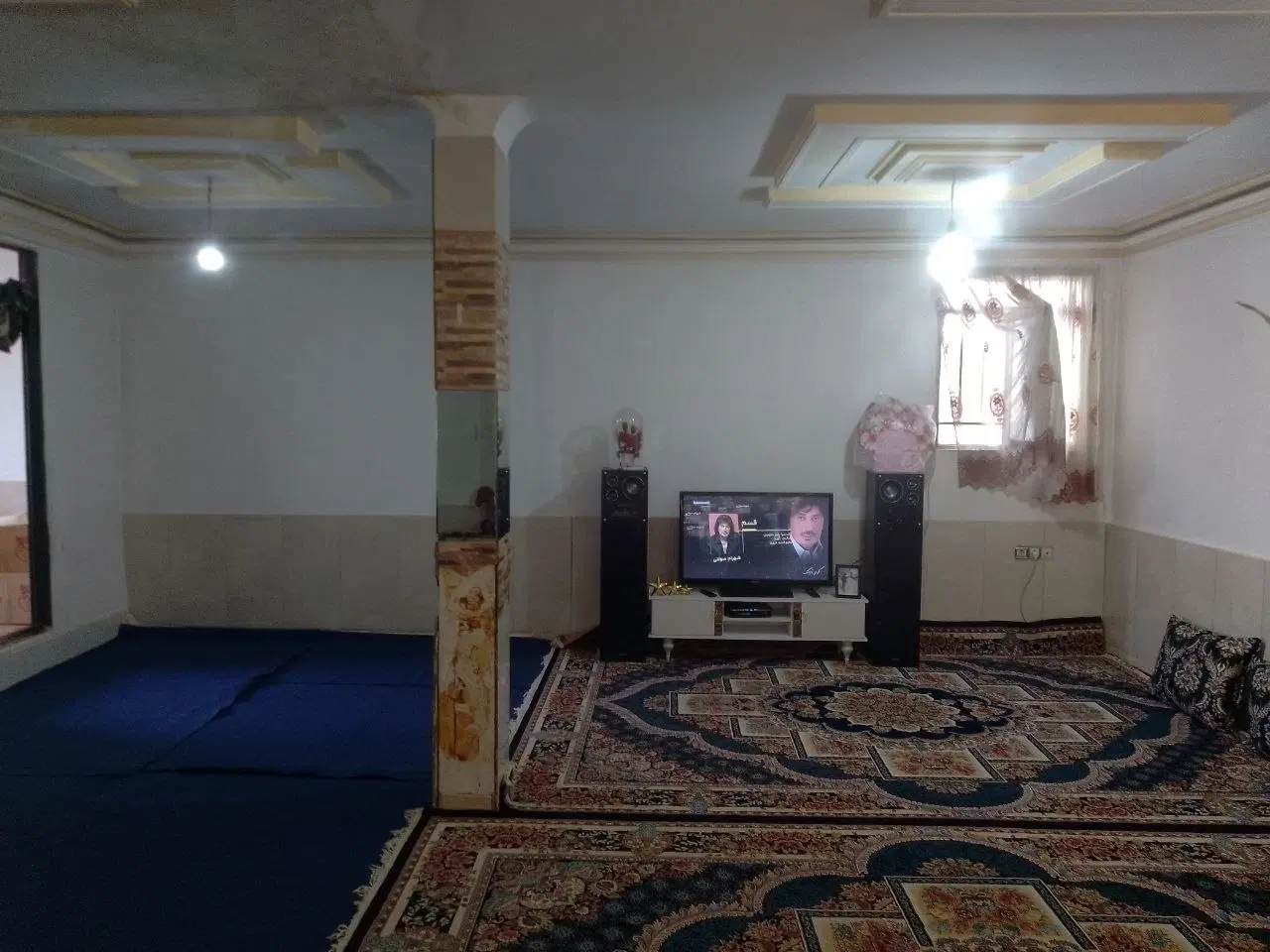 ۱۰۰ متر _۲ خواب_تک‌واحدی _نمای سنگ