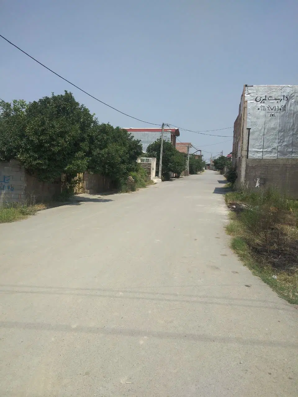 فروش زمین مسکونی روستا نوده ملک