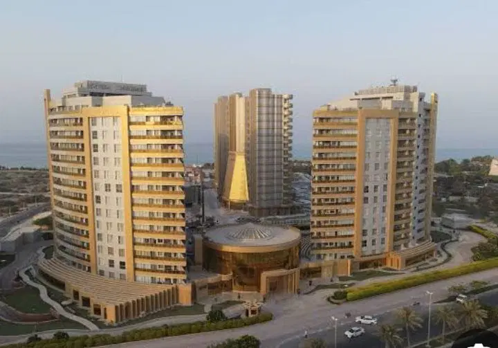 دو خواب برج لوکس طلایی