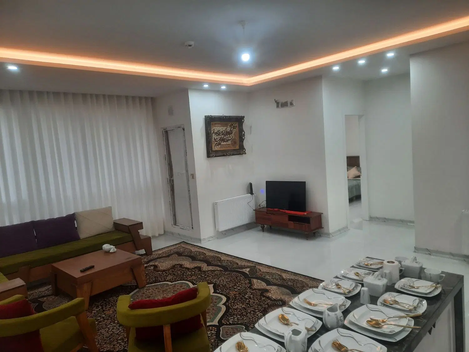 اجاره روزانه هفتگی دوخوابه لوکس نزدیک حرم
