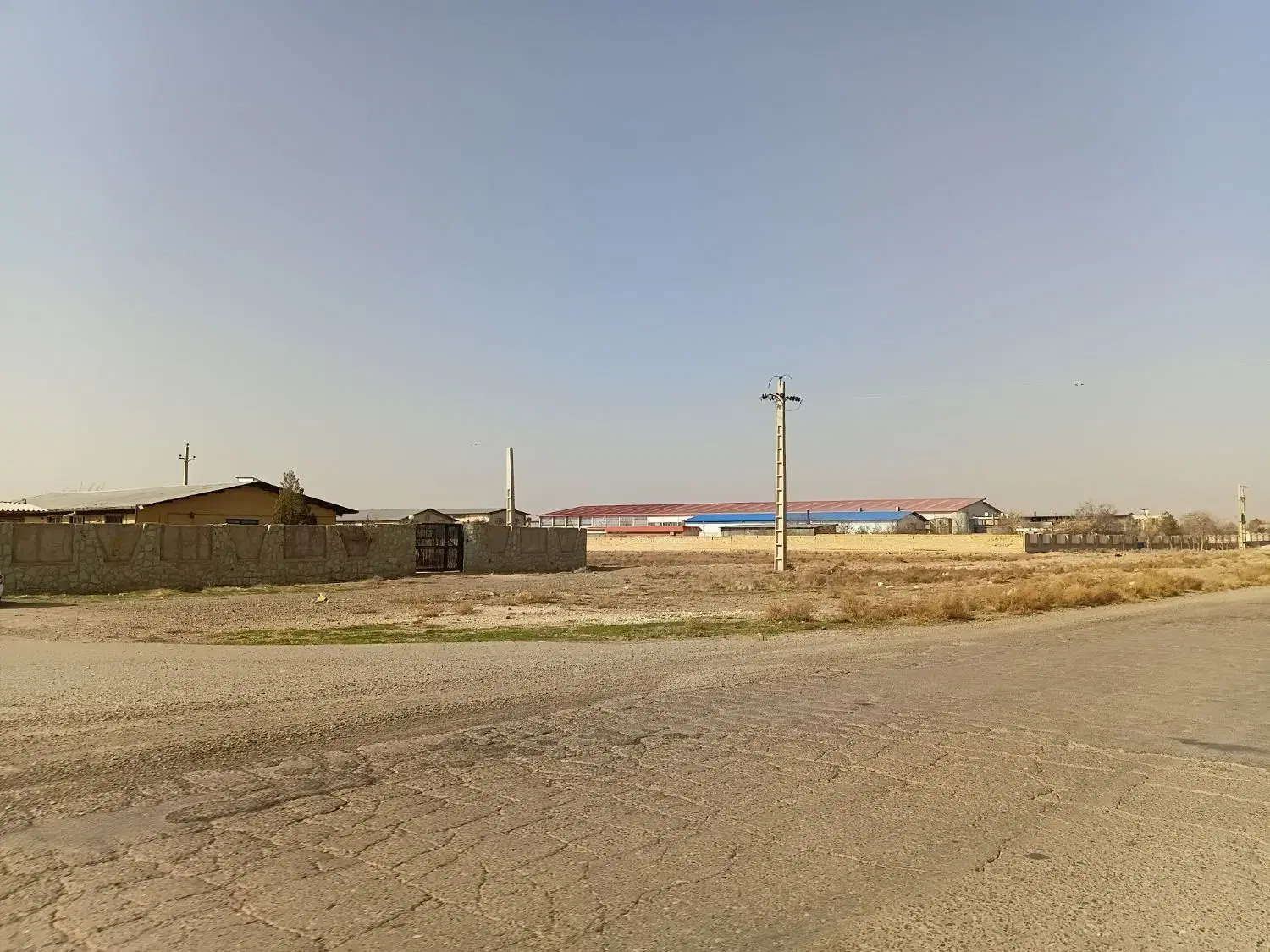 زمین صعنتی کارگاهی گلخانه شرکتی