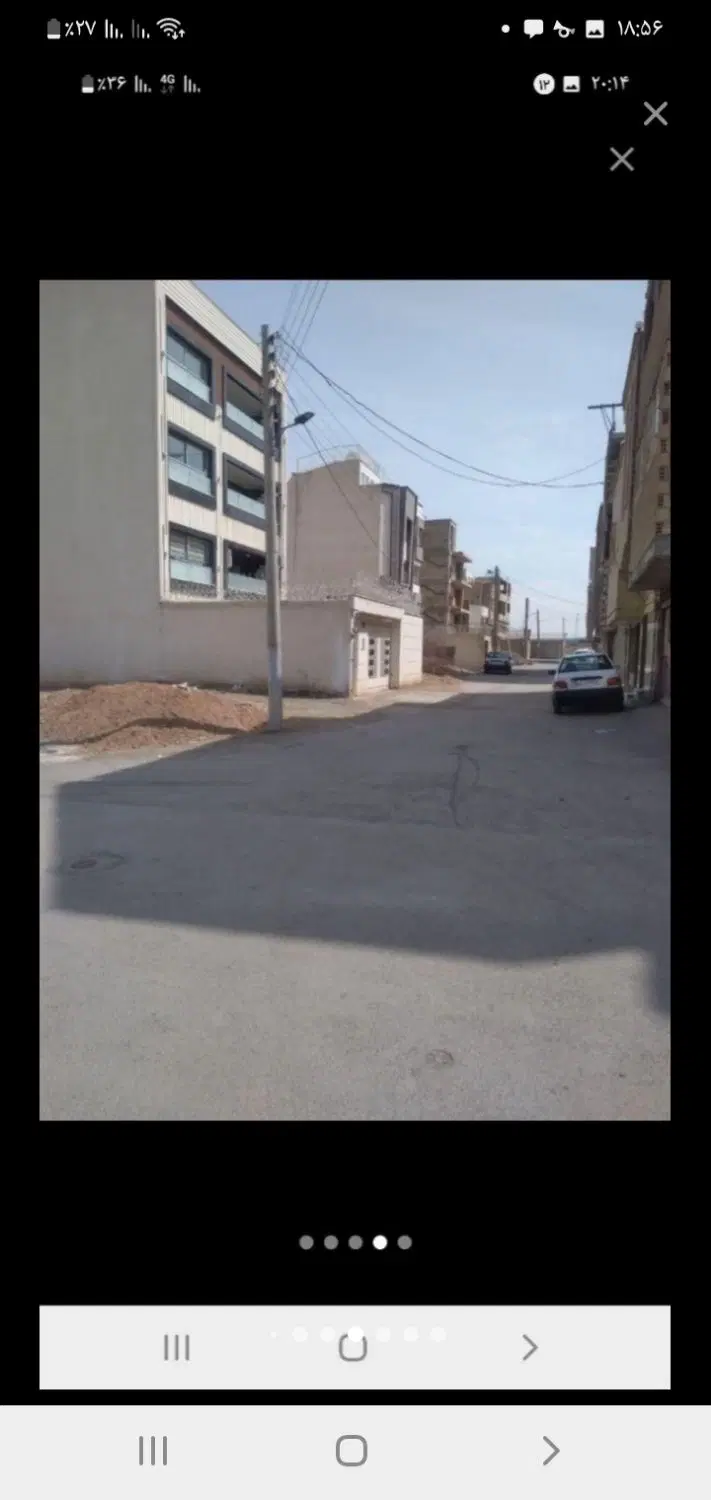 زمین مسکونی۱۸۰متر.سند شش دانگ