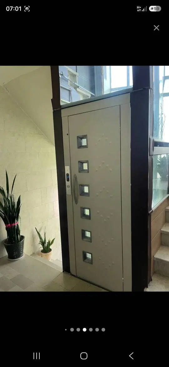 آپارتمان۵۵متریک خوابه خوش نقشه انباری آسانسوربالکن