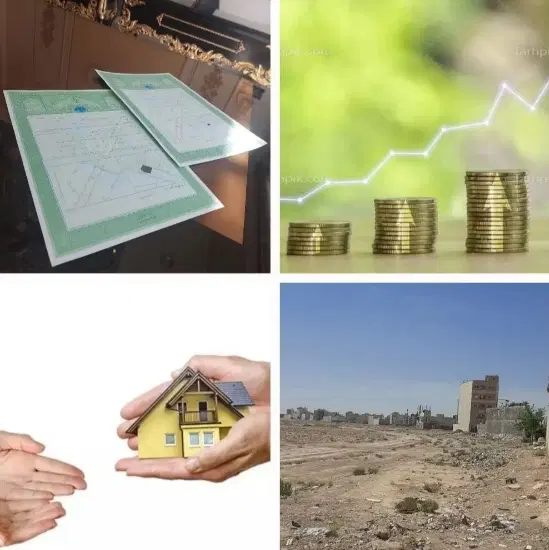 فروش زمین مسکونی و باغی شاهین شهربا ۵۰میلیون