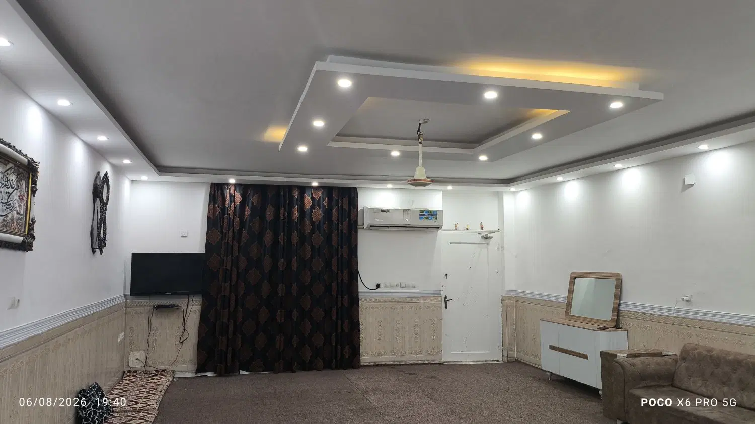 شهرک برق ملاصدرا اپارتمان ۳ خوابه