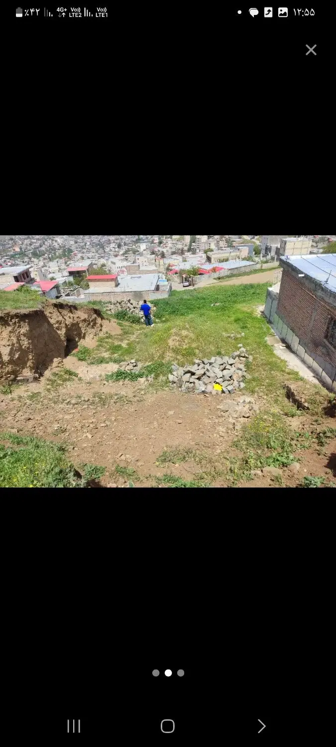 زمین مسکونی بام گرمی