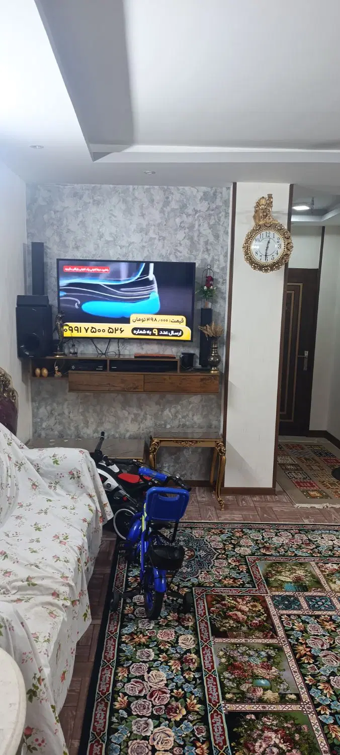 اپارتمان 80 متری.شهرک رسالت.کوچه گلبرگ