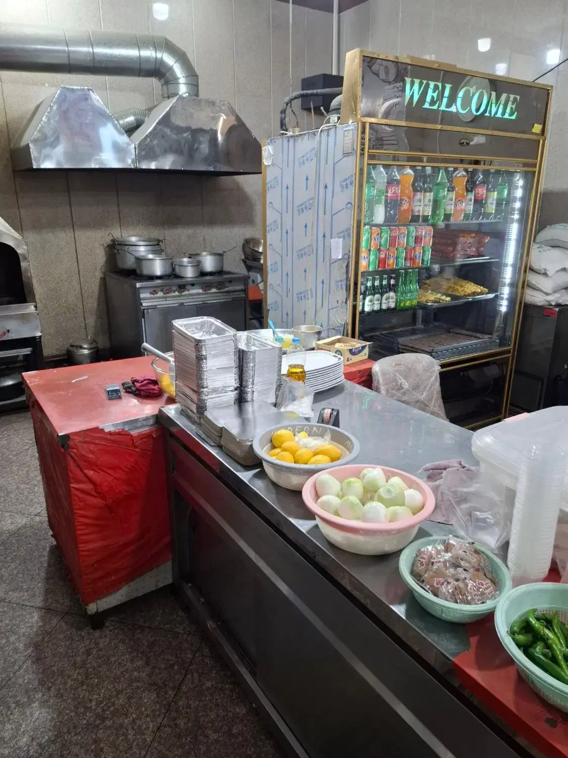 تهیه غذا