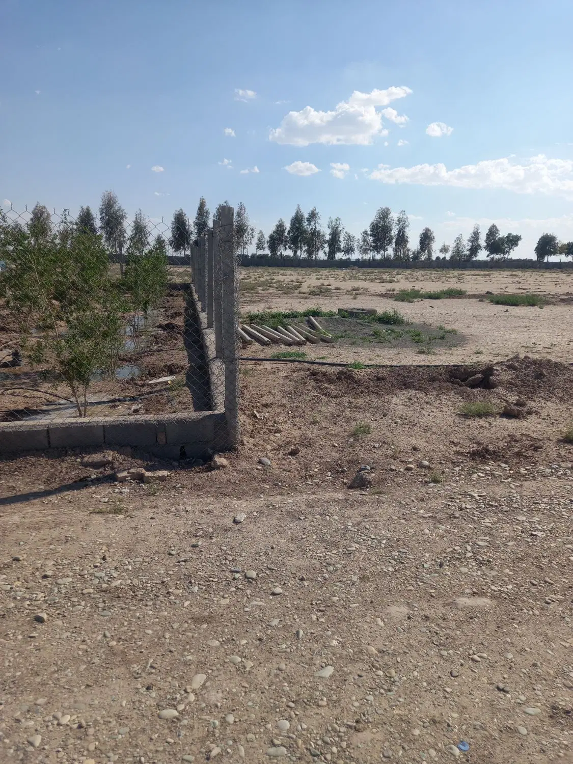 زمین باغچه ای معاوظه با خودرو
