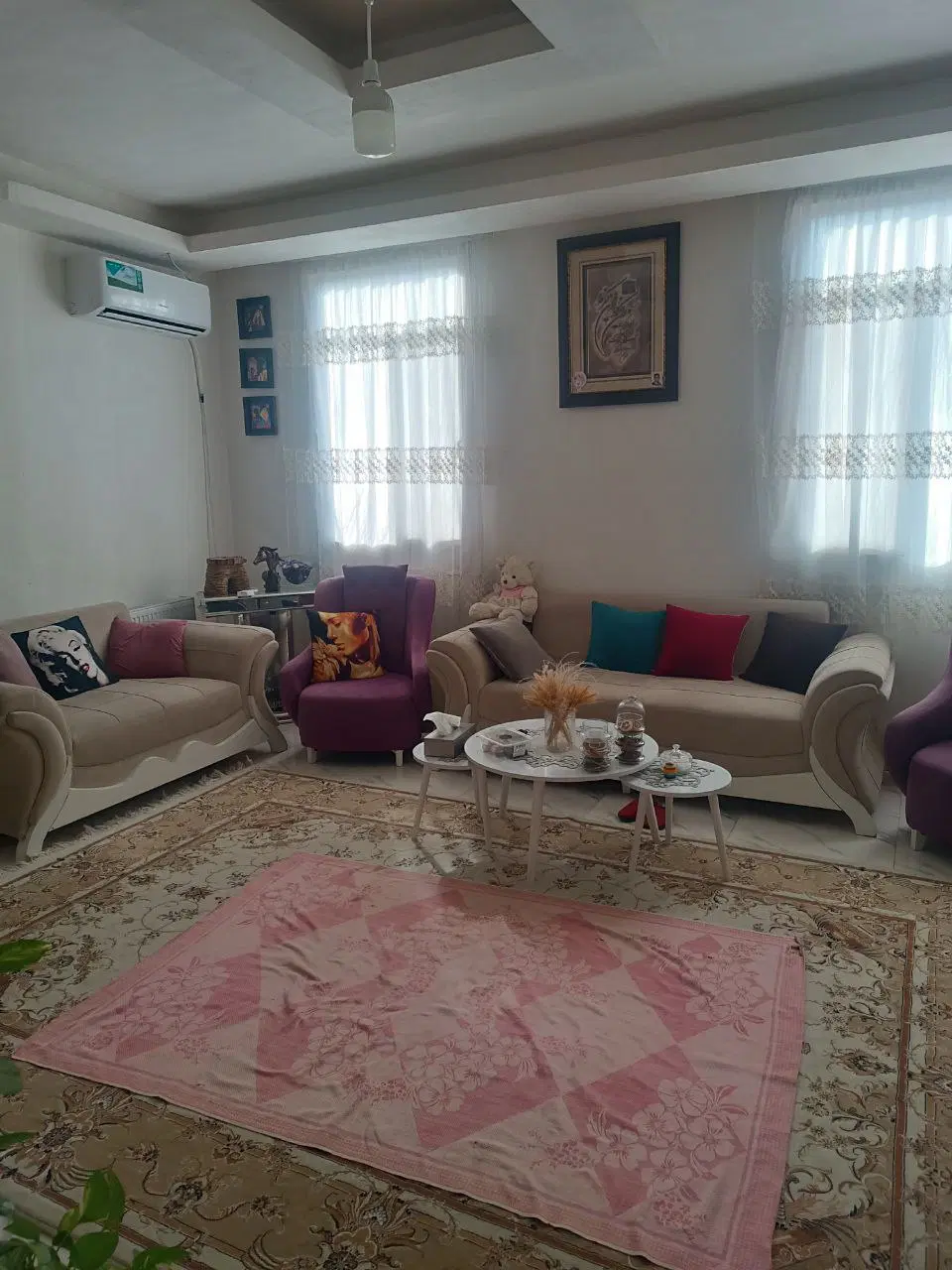 ۶۰ متر یکخواب آسانسور تمیز امام دوست