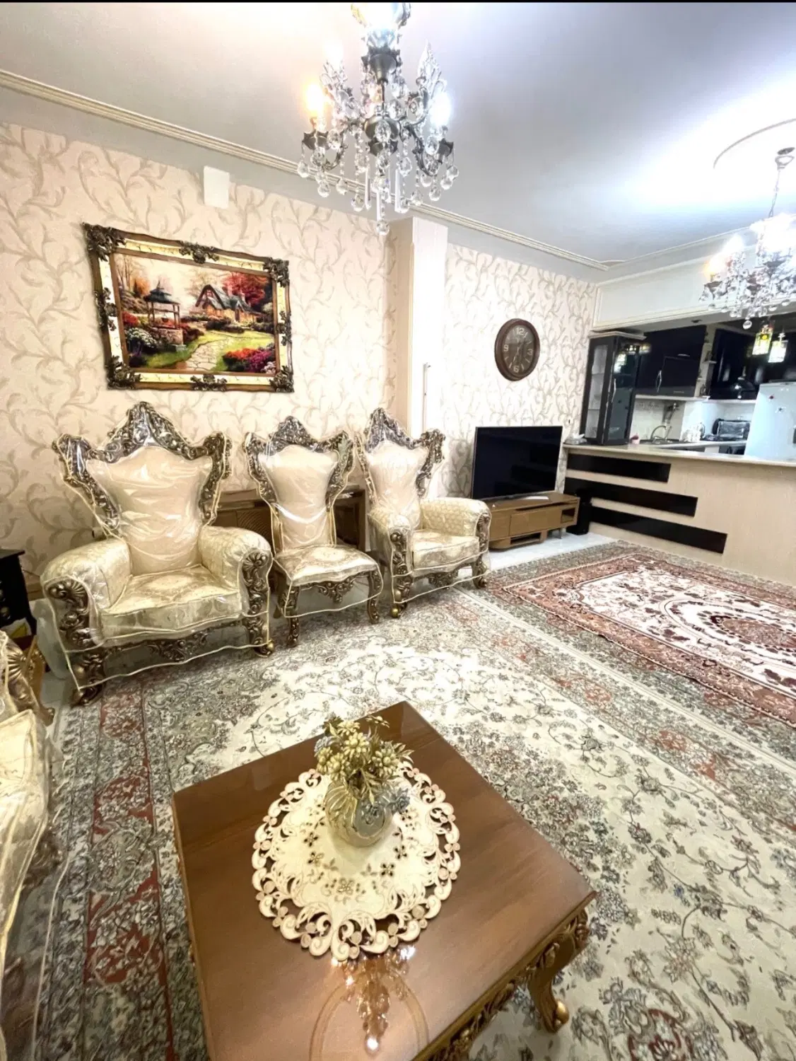 آپارتمان ۹۵ متری بسیار شیک وخوش نقشه