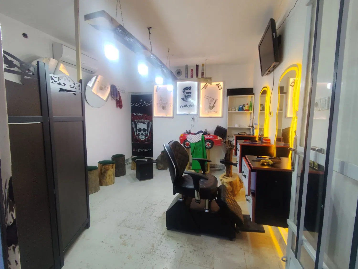 واگذاری آرایشگاه مردانه