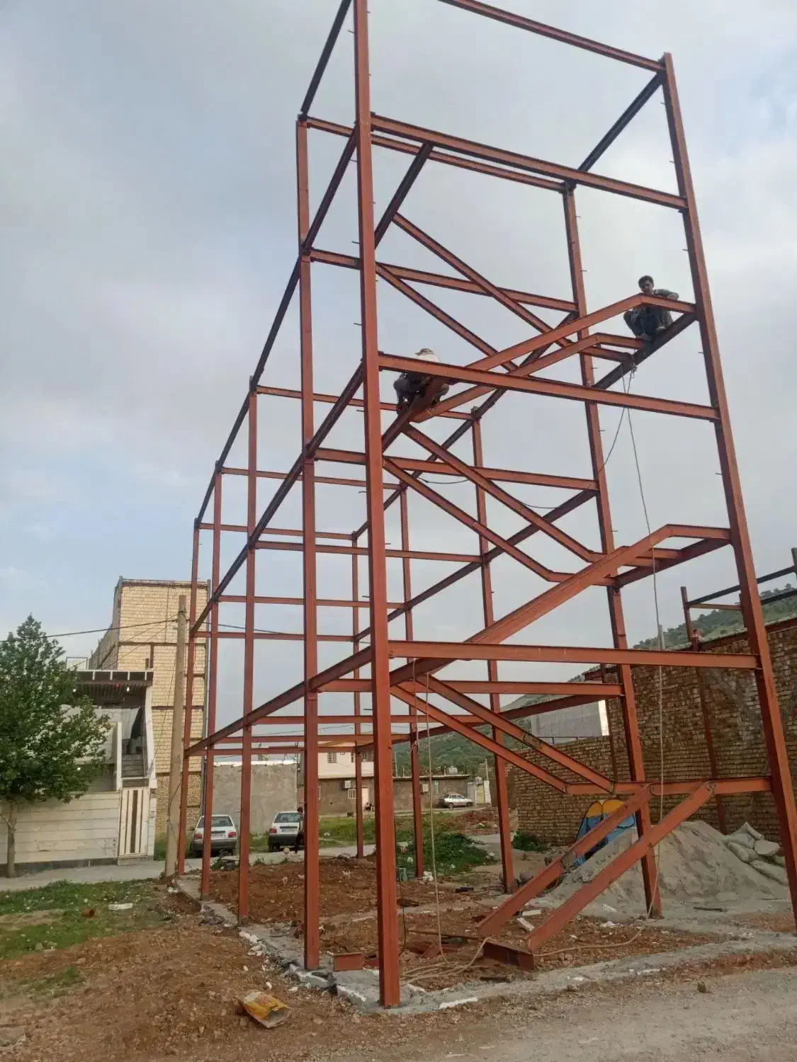 اسکلت قلعه سنگی
