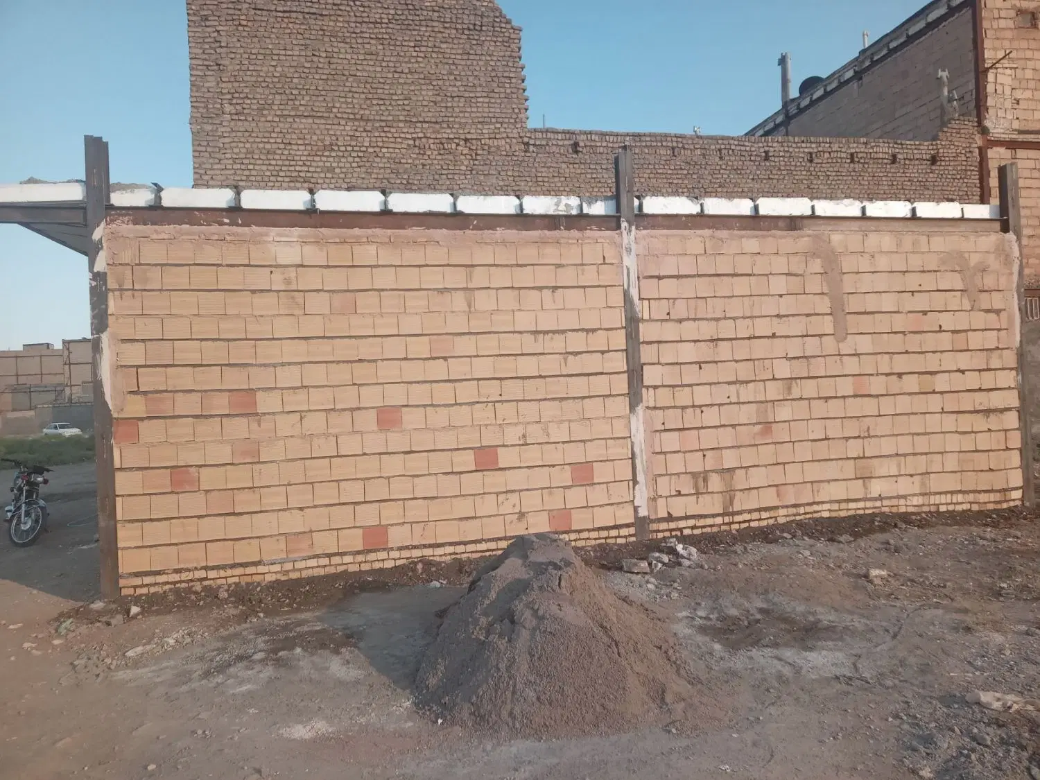 خونه ملک صفتکاری تا طبقه یک صفتکاری اسکلت تمام