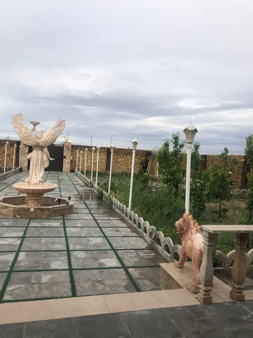 باغ در روستای رضوان