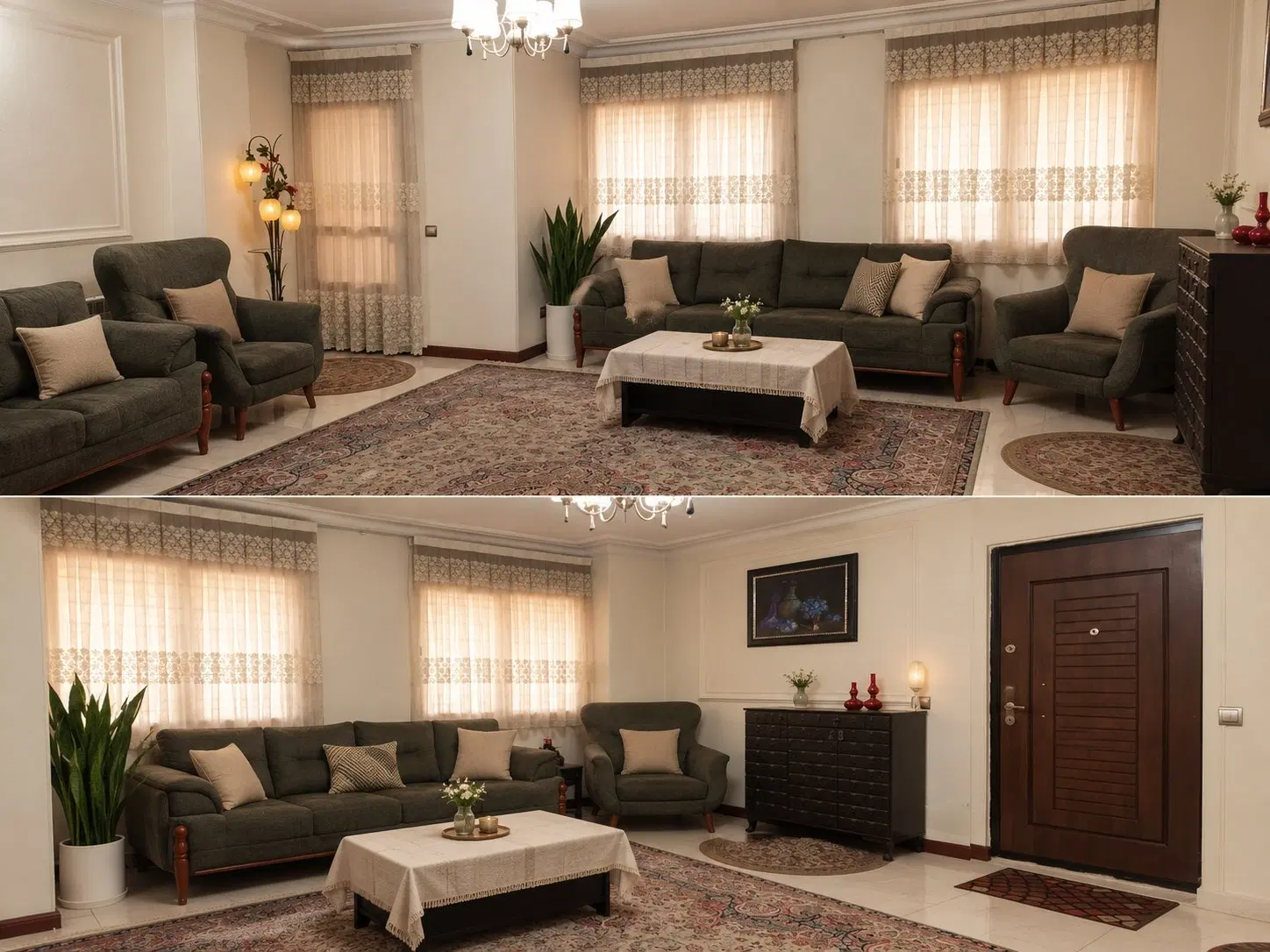 آواز باران_65 متر تک خواب_سالن پرده خور_بی نقص