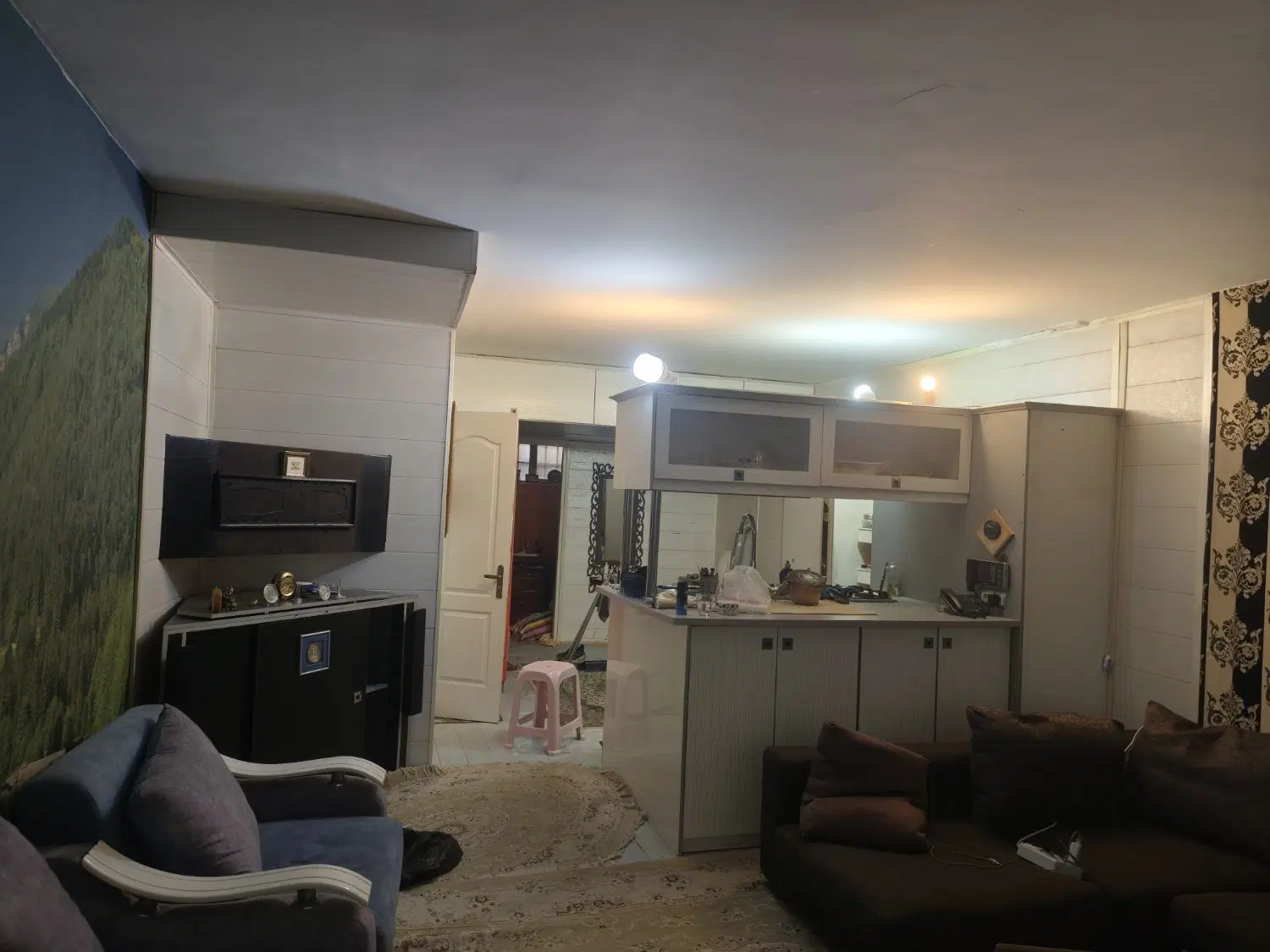 رهن کامل آپارتمان60متری باm40 حیاط اختصاصی