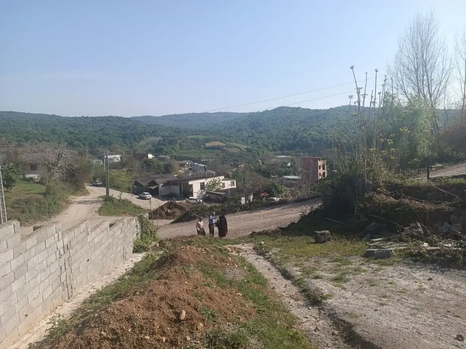 زمین مسکونی و باغی دنج در شمال