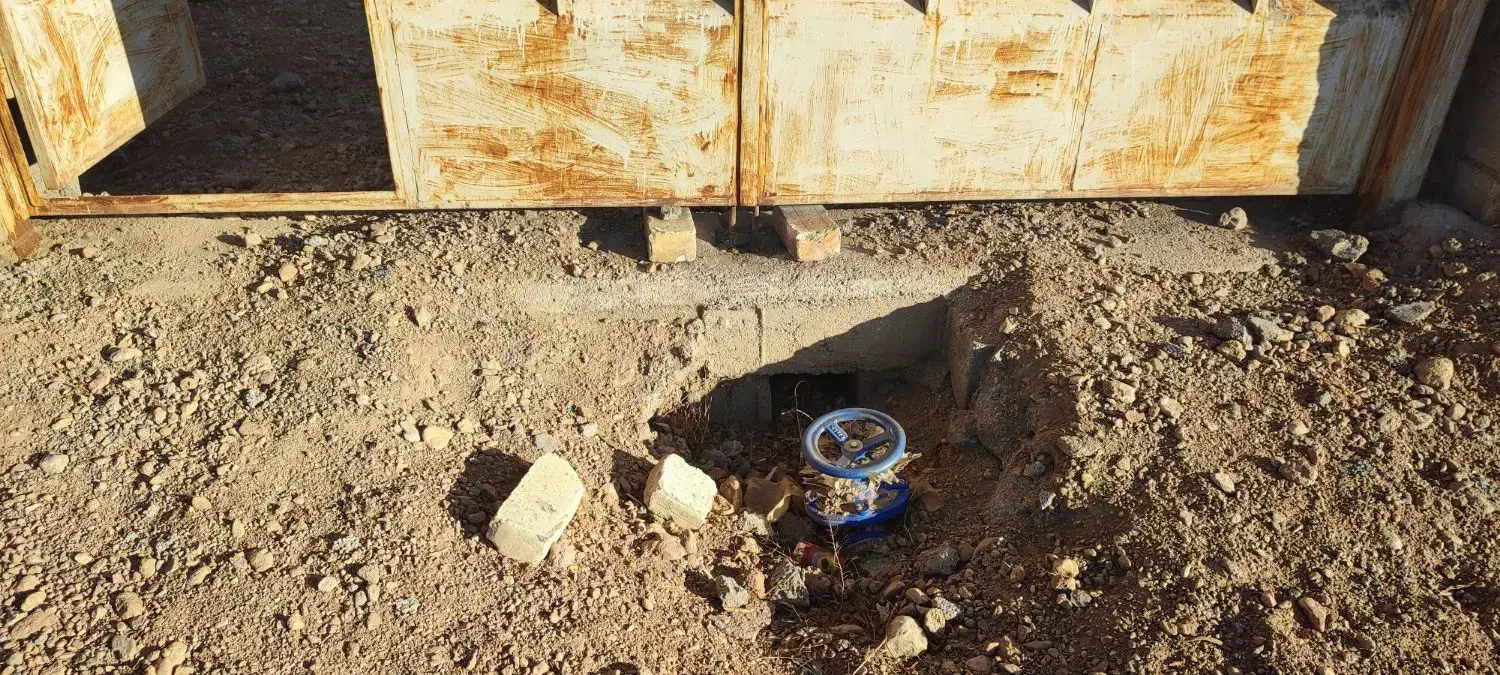 باغ ۴دیواری با همه امکانات مبارکه