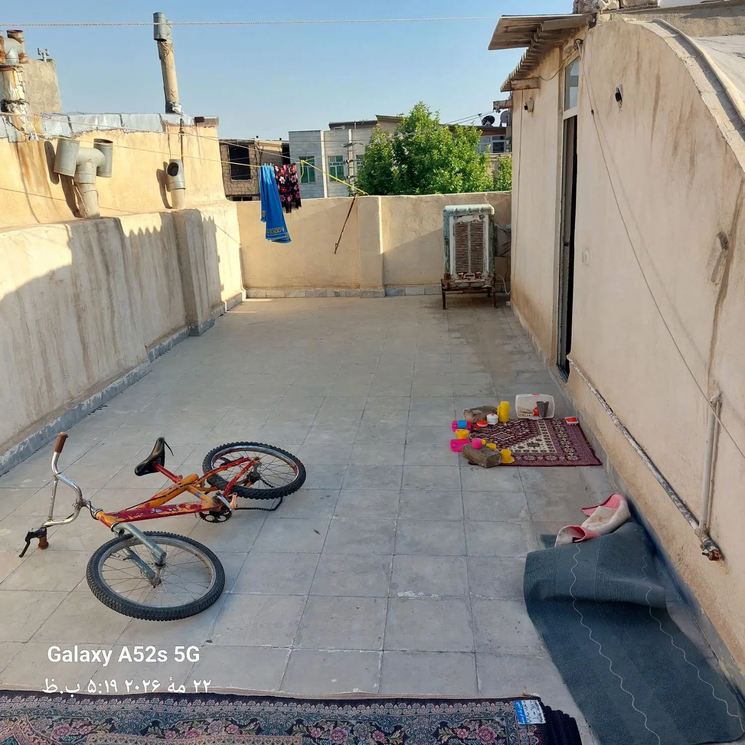 فروش۲طبقه دربست هر طبقه ۵۵ متری معاوضه انجام میشود