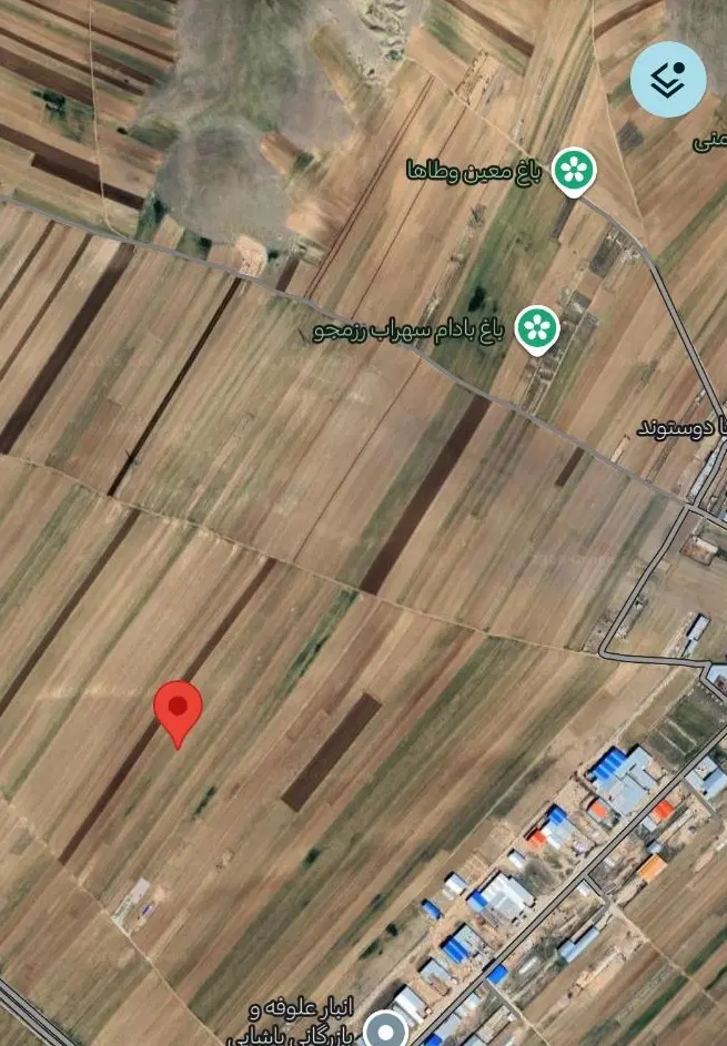 زمین روستایی دوستوند