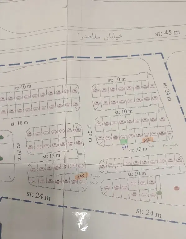 زمین مسکونی در اراضی ارتش