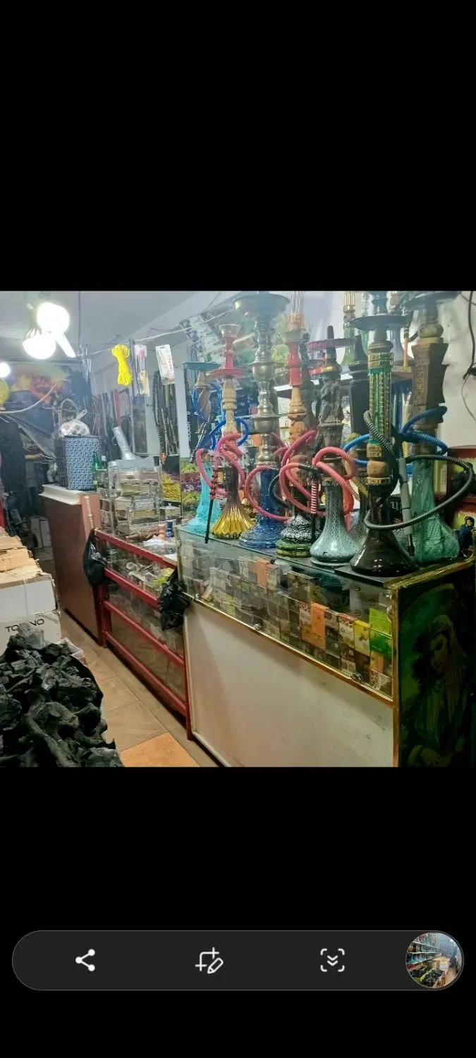 واگزاری مغازه قلیان فروشی