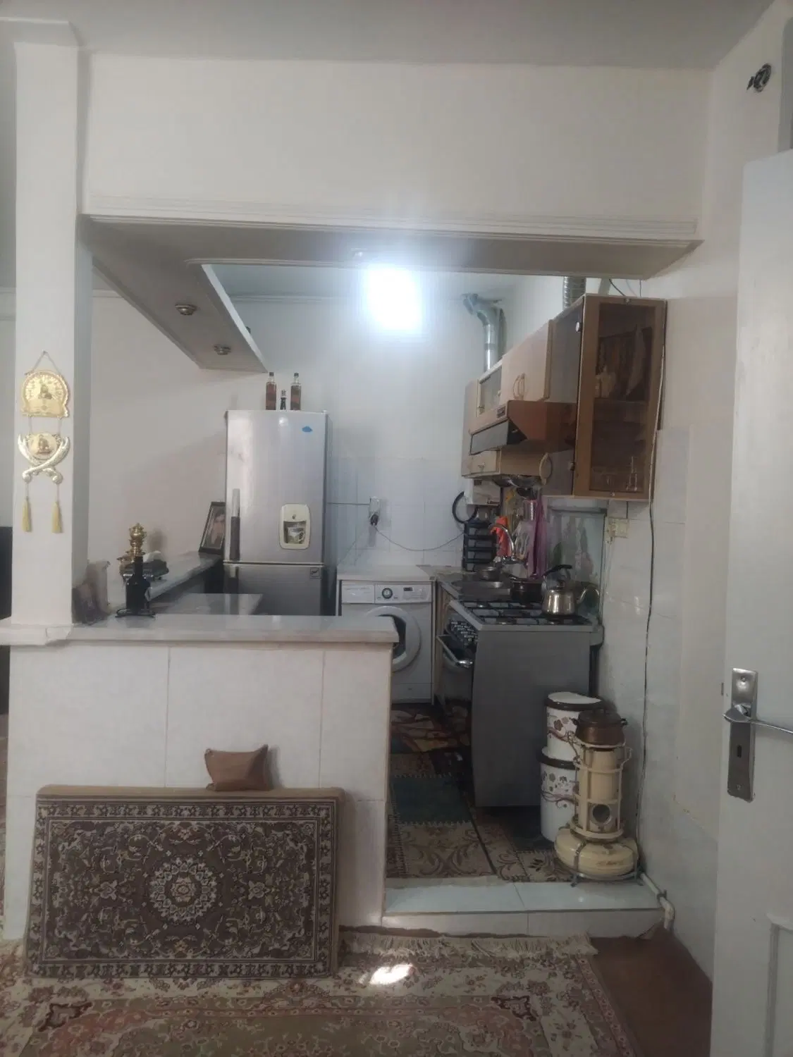 با سلام یک آپارتمان نقلی 80متری درروستای ایزی