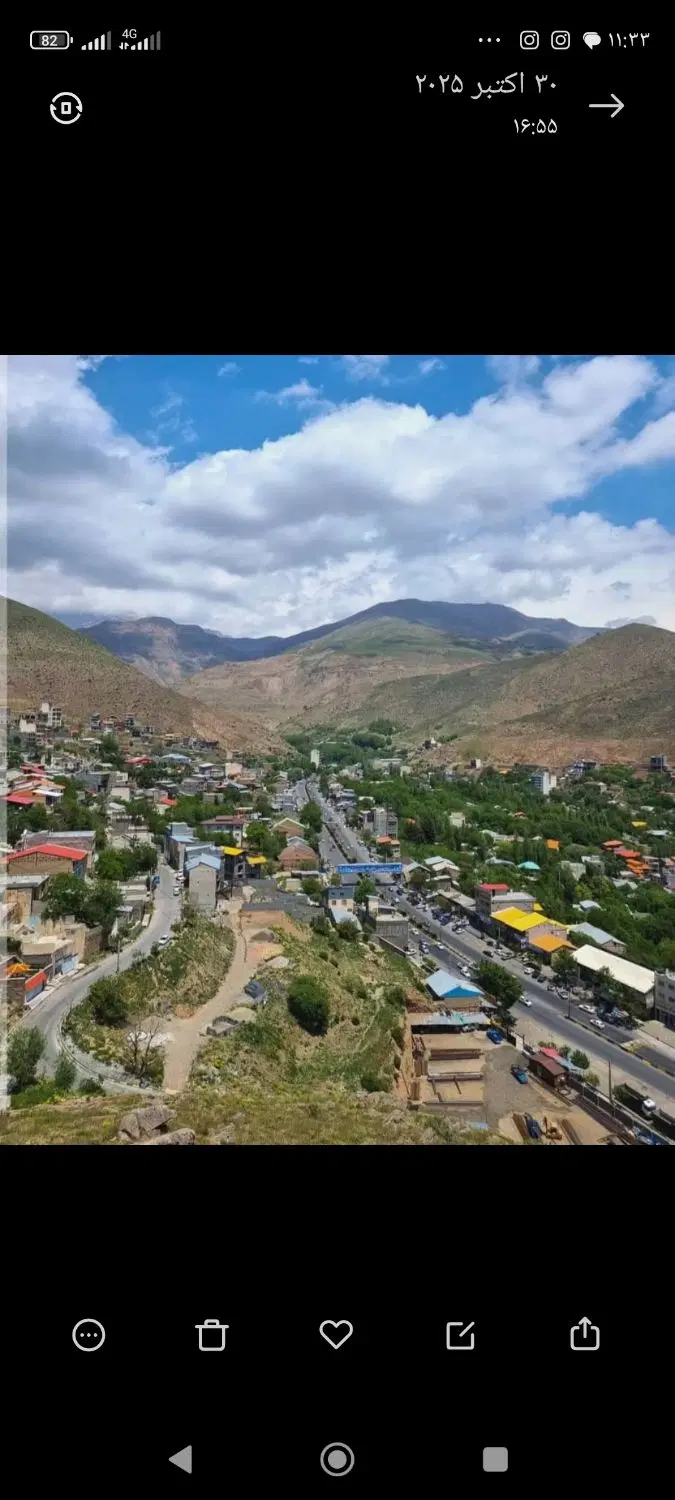 یک قطعه زمین به متراژ 100 متر