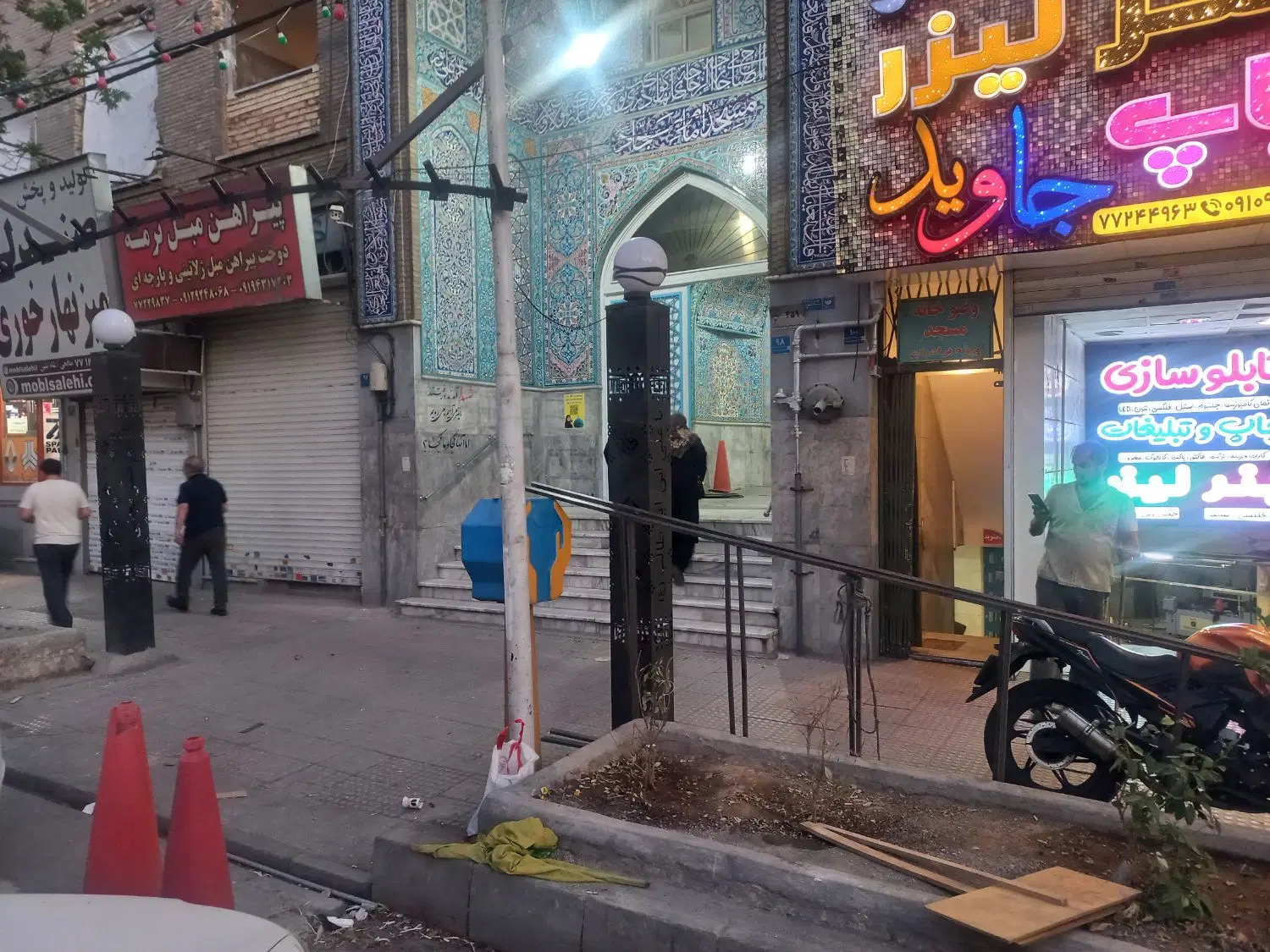 اجاره مغازه های مسجد