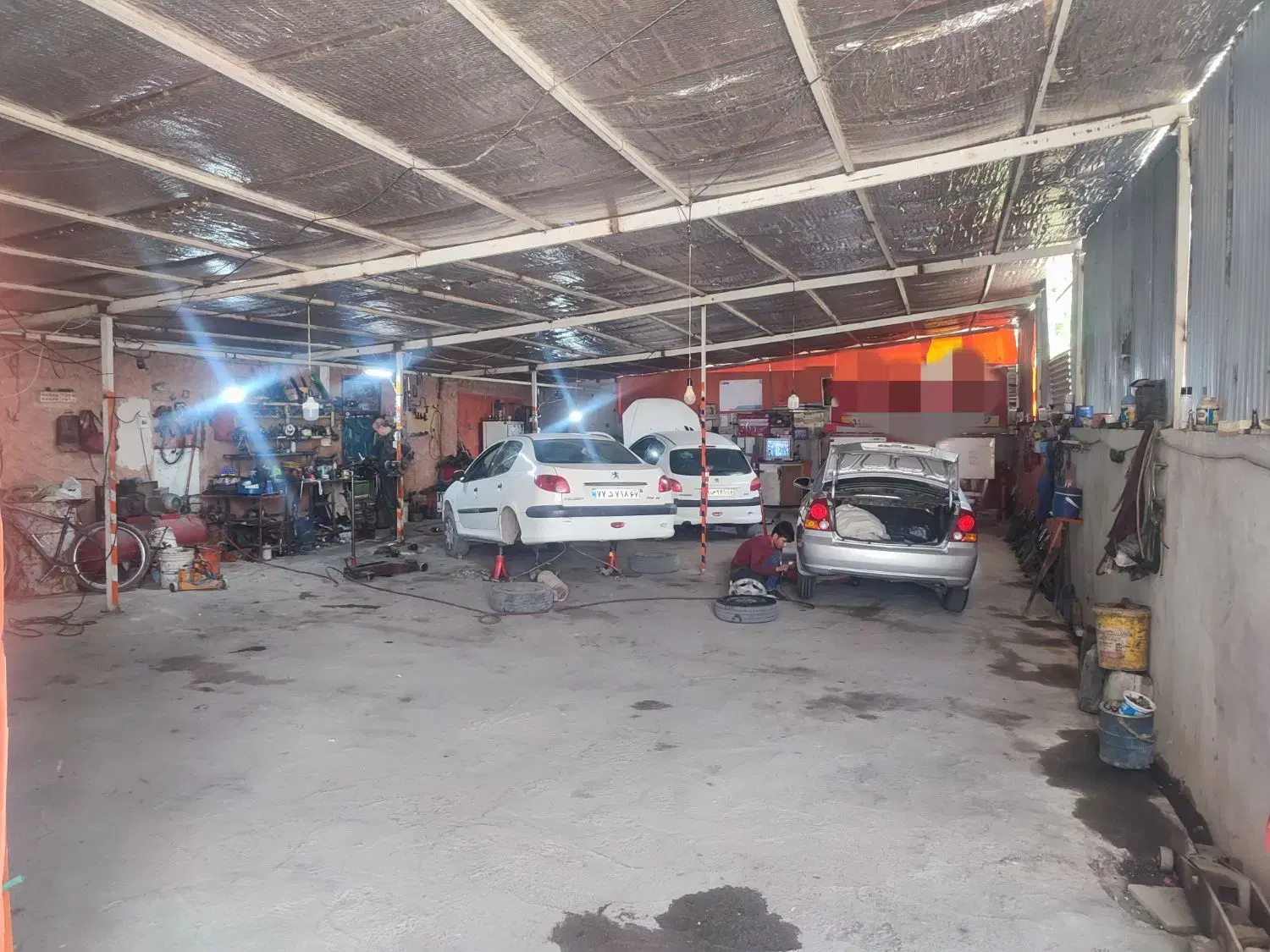 اجاره مغازه مناسب مکانیکی.باطریسازی و..