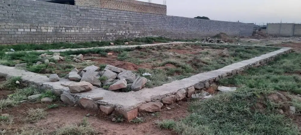 زمین ۲۰۴ متری بهشت رضا (دور سنگ)
