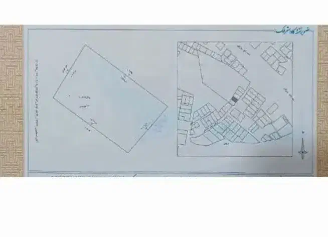 زمین مسکونی تجاری۱۲۷مترکشمش تپه