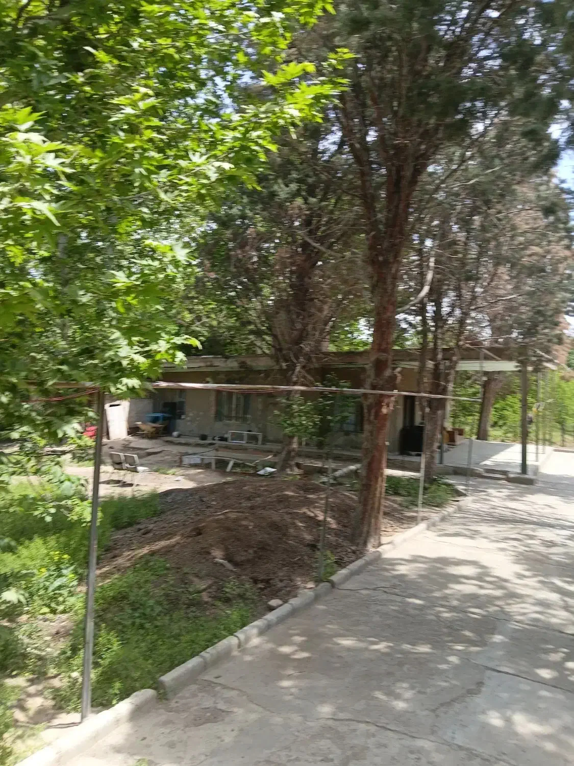 باغچه 1050متری 120 بنا قدیمی عباس اباد_محمدشهر