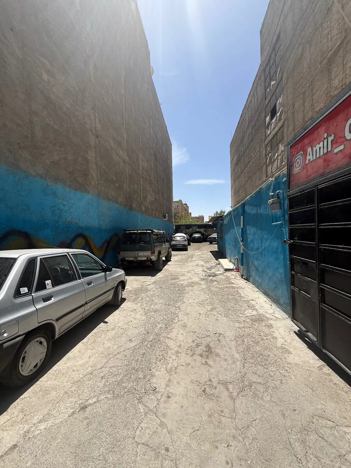 ۵۰۰ متر گاراژ اجاره ای