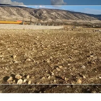 دو قطعه زمین سه بر۲۰۴متر و دوبر۱۸۴ متر