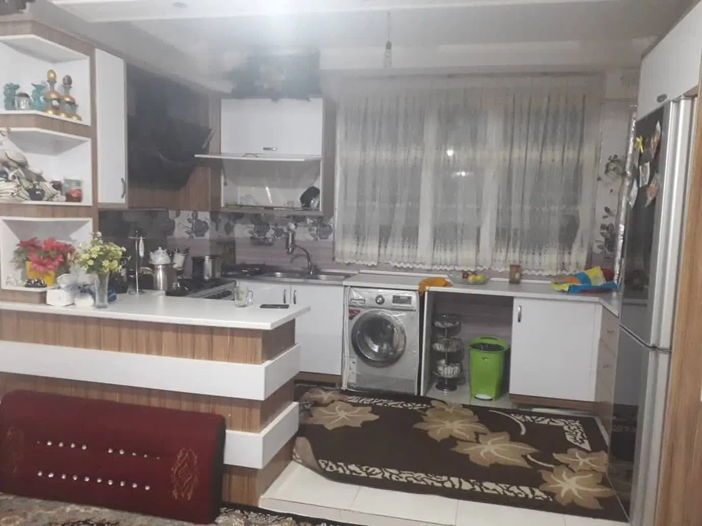 آپارتمان۶۲متردوخوابه.فول امکانات.هلال احمر.گمرک
