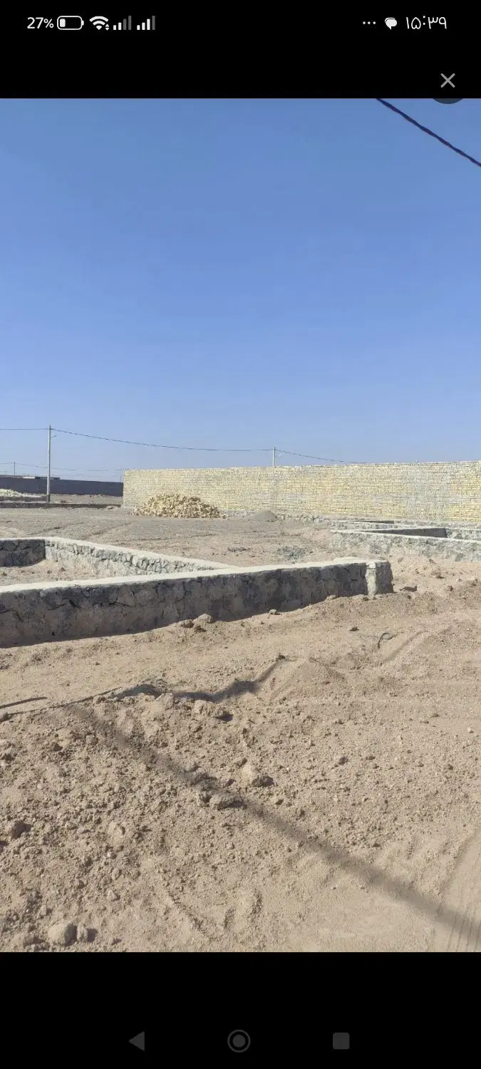زمین دامداری چاه افضل