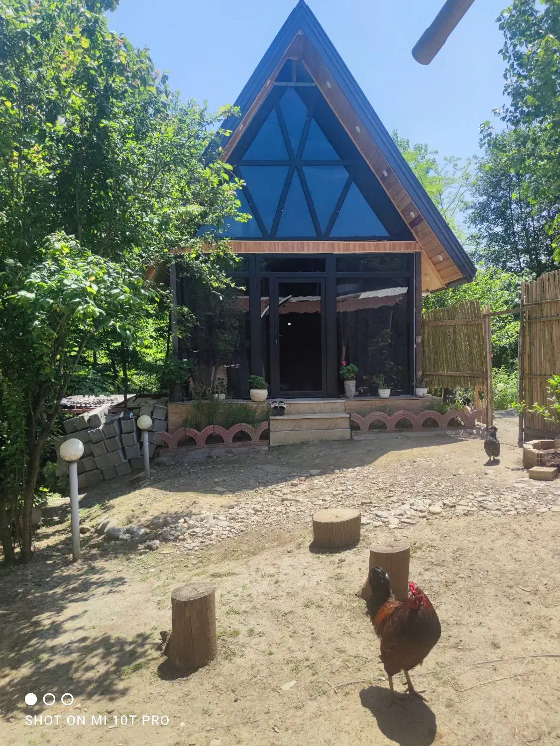 کلبه  شیشه ای