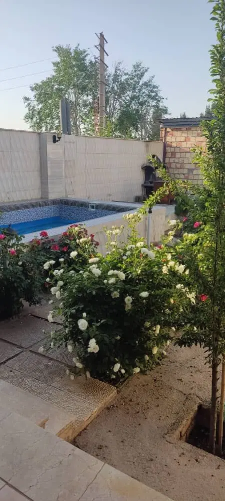 باغ ویلاهمراه مغازه در ماهدشت کرج تهاتر باخودرو