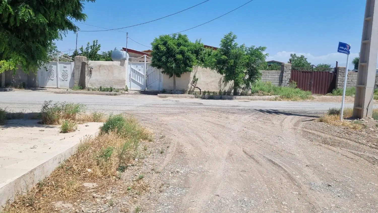 باغچه ویلایی سهیلیه زعفرانیه چهاردیواری