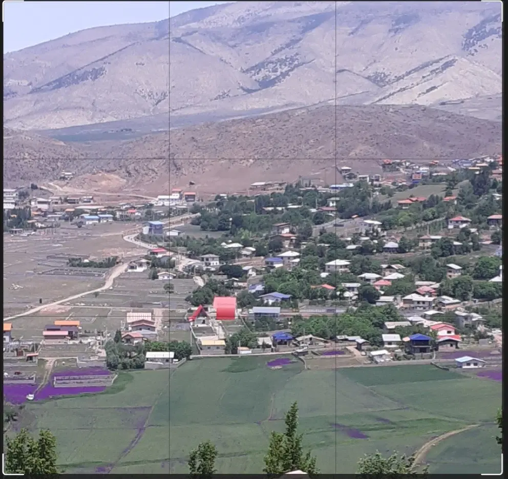 زمین داخل بافت شهر کوهستانی پول