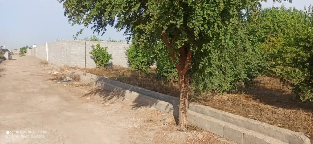 باغچه ۵۰۰متری برق و آب دارد