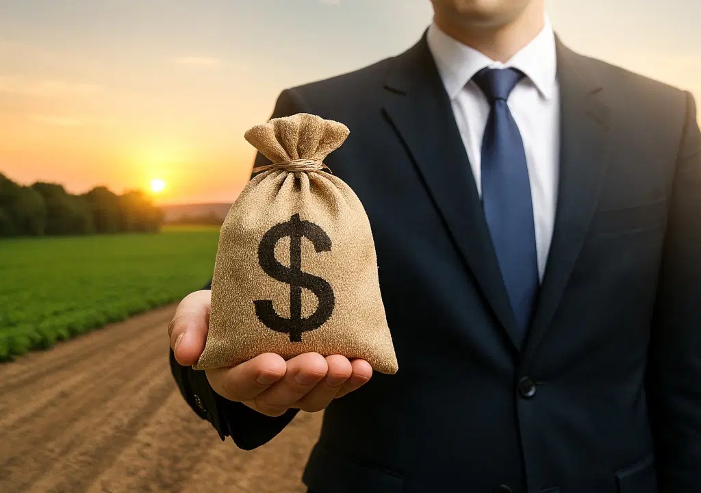 زمین کشاورزی  ۵۰۰۰ متری دارای سند تک برگ