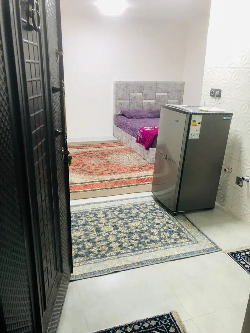سوییت مبله،دوخواب ساعتی نصف وتمام رفاهی